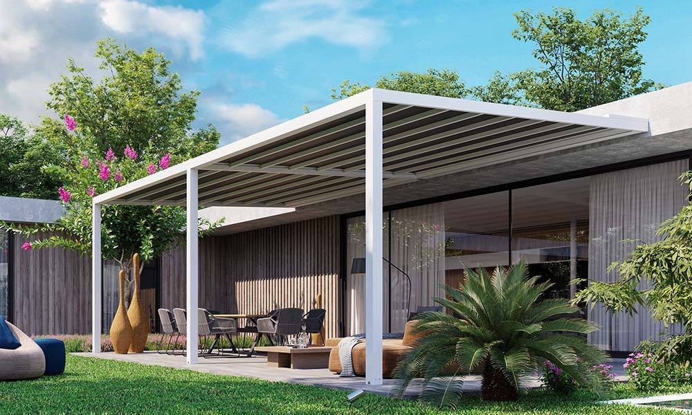 render-di-pergola-apribile-in-alluminio-con-giardino