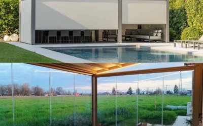 Come chiudere la pergola per l’inverno: Vetrate Panoramiche o Doppio Telo?